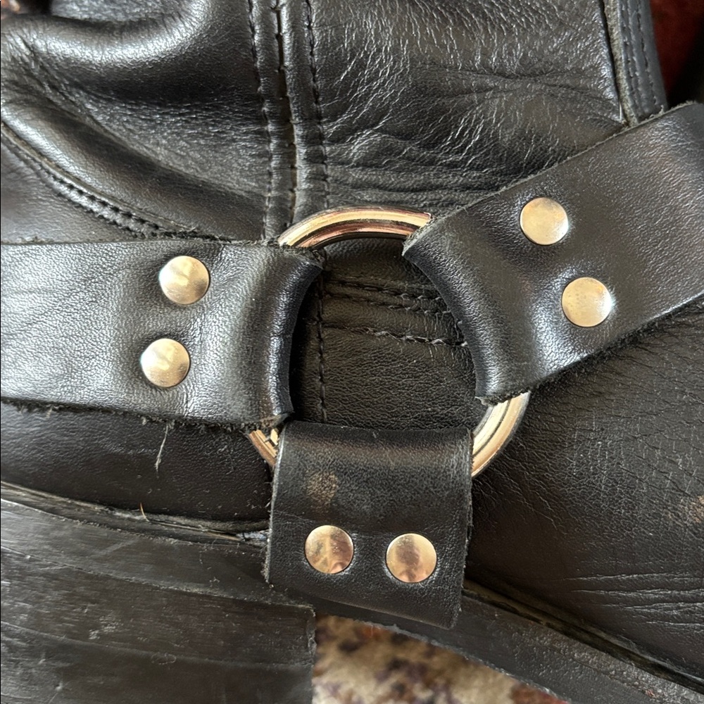 Vintage Frye Harness Boots - 7M, 8.5W - Picture 3 of 15